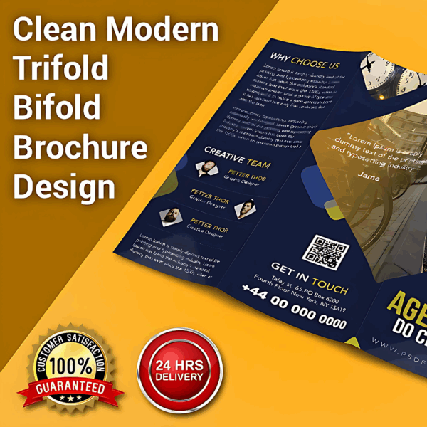 Brochure Design – Trifold & Bifold 1 Brochure Design – Trifold & Bifold