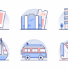 Modern Flat Icon Design