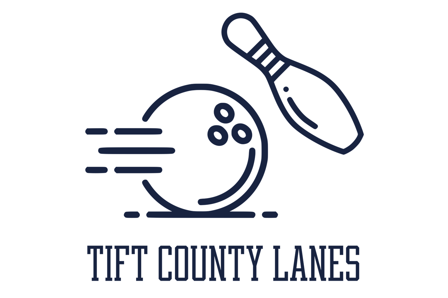 Tift County Lanes Logo Portfolio THUMB